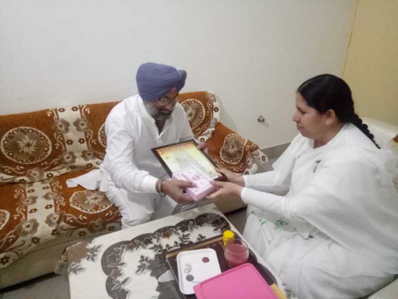 Ex M.L.A Jeet Mahinder Singh Sidhu Ji visit Brahmakumari